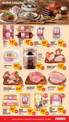akční leták Penny Market 9.10.2025-15.10.2025
