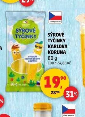 Sýrové tyčinky Karlova Koruna