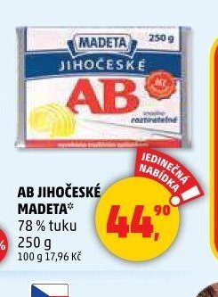 AB JIHOČESKÉ MADETA