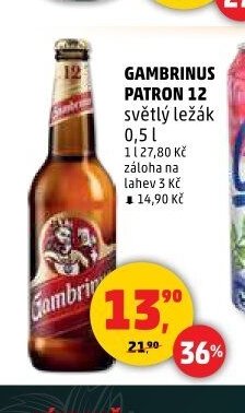 Gambrinus Patron 12