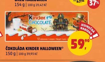 ČOKOLÁDA KINDER HALLOWEEN