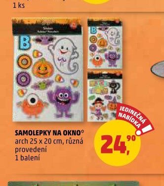 SAMOLEPKY NA OKNO