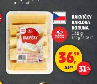 Rakvičky Karlova Koruna