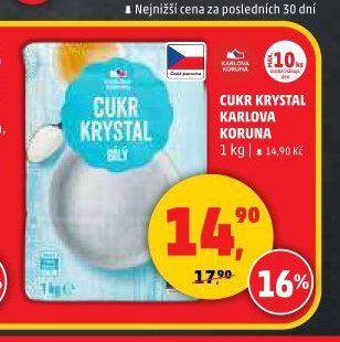 Cukr krystal Karlova Koruna