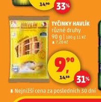 Tyčinky Havlík