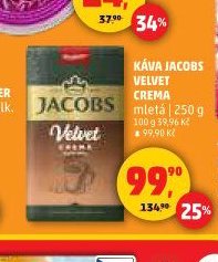 Káva Jacobs Velvet Crema