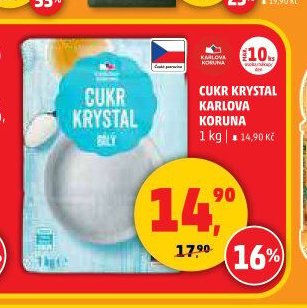 Cukr krystal Karlova Koruna