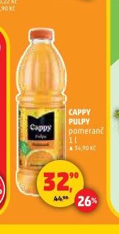 Cappy Pulpy pomeranč