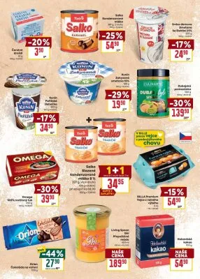 akční leták BILLA 8.10.2025-14.10.2025