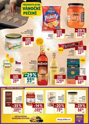 akční leták BILLA 8.10.2025-14.10.2025