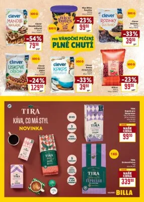 akční leták BILLA 8.10.2025-14.10.2025