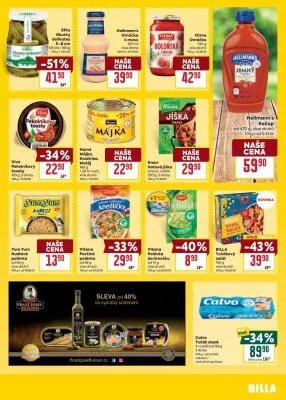 akční leták BILLA 8.10.2025-14.10.2025