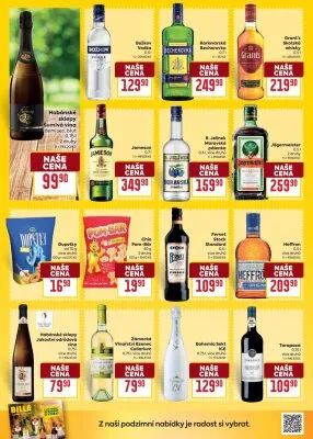 akční leták BILLA 8.10.2025-14.10.2025