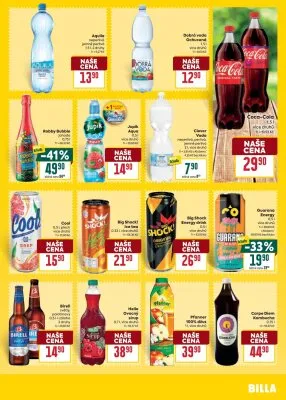 akční leták BILLA 8.10.2025-14.10.2025