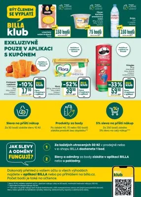 akční leták BILLA 8.10.2025-14.10.2025