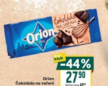 Orion Čokoláda na vaření 100 g