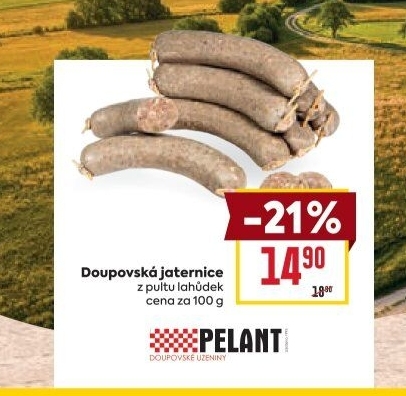 Doupovská jitrnice Pelant Doupovské uzeniny