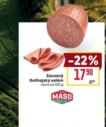 Gothajský salám zauzený Maso Příbram