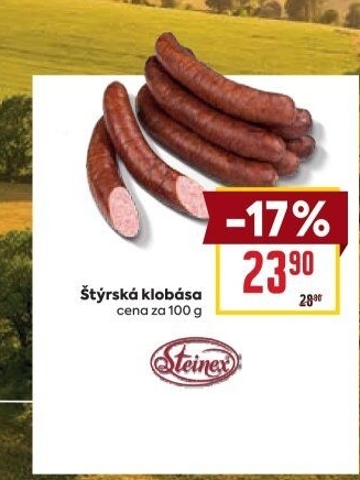 Štýrská klobása Steinex
