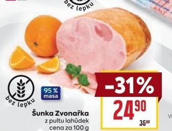 Šunka Zvonařka nejvyšší jakosti LE&