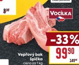 Vepřový bok špička Vocílka