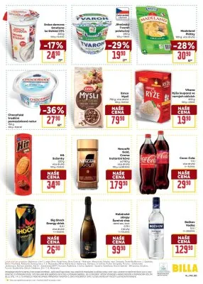 akční leták BILLA 8.10.2025-14.10.2025