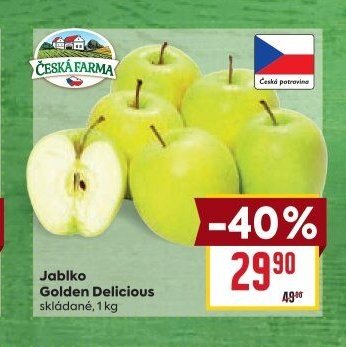 Jablko Golden Delicious