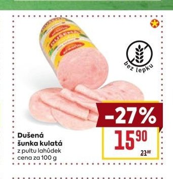 Dušená šunka kulatá