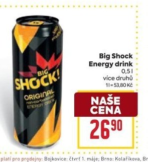 Big Shock Energy drink 0,5 l