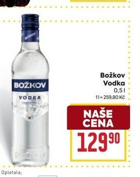 Božkov Vodka 0,5 l