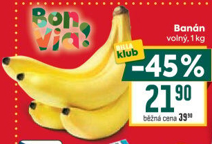 Banány Billa Bonvia