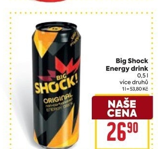 Energetický nápoj Big Shock