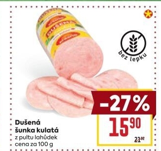 Šunka dušená kulatá standard Krásno