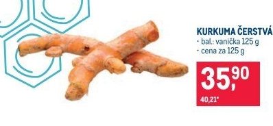 KURKUMA ČERSTVÁ
