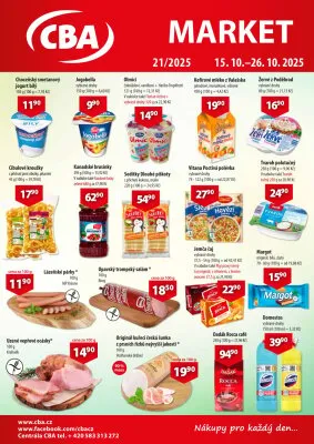akční leták CBA 15.10.2025-26.10.2025