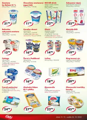 akční leták CBA 15.10.2025-26.10.2025