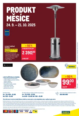 akční leták Makro 8.10.2025-21.10.2025