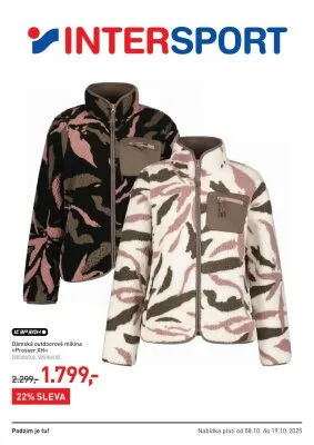 akční leták Intersport 8.10.2025-19.10.2025