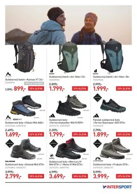 akční leták Intersport 8.10.2025-19.10.2025