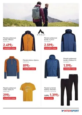 akční leták Intersport 8.10.2025-19.10.2025