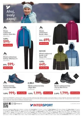 akční leták Intersport 8.10.2025-19.10.2025