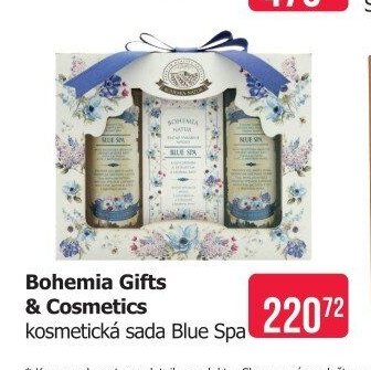 Bohemia Gifts & Cosmetics kosmetická sada Blue Spa