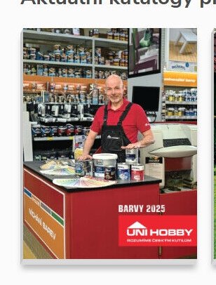 Barvy 2025 katalog - UNI HOBBY akcniletaky.com