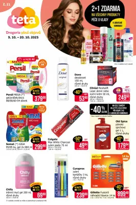 akční leták Teta drogerie 9.10.2025-20.10.2025