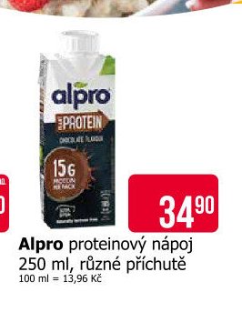 Alpro proteinový nápoj 250 ml, různé příchutě