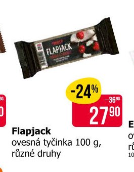 Flapjack ovesná tyčinka 100 g, různé druhy