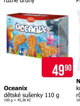 Oceanix dětské sušenky 110 g
