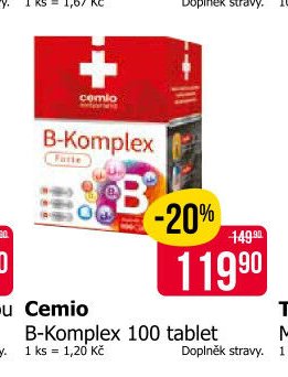 Cemio B-Komplex 100 tablet