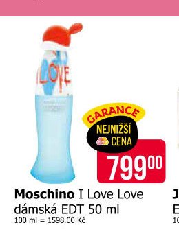 Moschino I Love Love dámská EDT 50 ml
