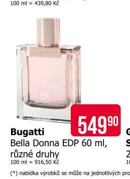 Bugatti Bella Donna EDP 60 ml, různé druhy